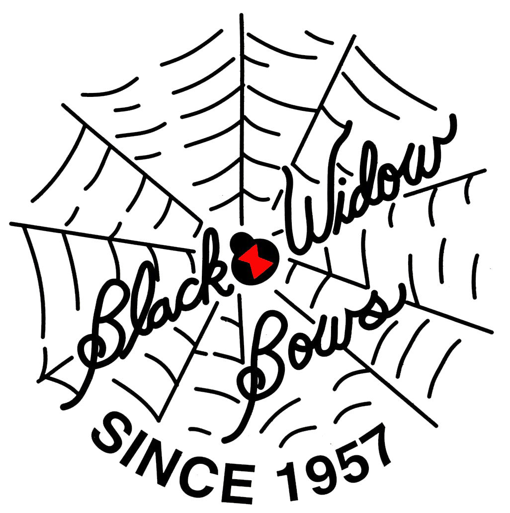 Black Widow Bows logo or brand image