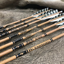  #507 BLEM Gold Tip Carbon Traditional Wood Grain Arrows