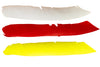 #522 Spiral Wrap Flu-Flu Solid Color Feathers