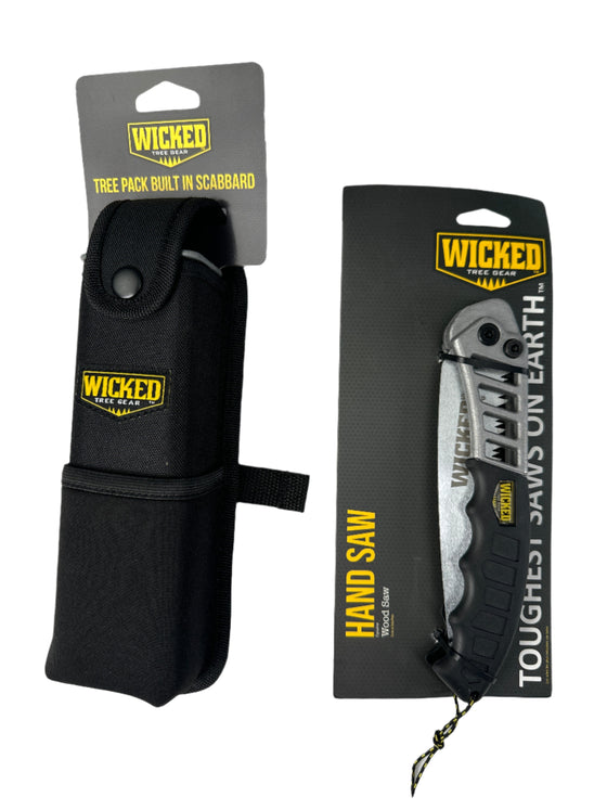 #708 Wicked Tree Gear Folding Hand Saw