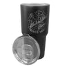 #807 Black Oz Tumbler