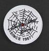 #824 Black Widow Logo PATCH 