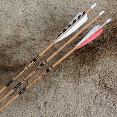 #502 Gold Tip Traditionals Carbon Wood Grain Arrows/Shafts