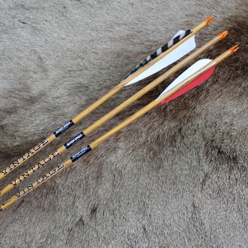 #505 NEW Black Eagle Vintage Wood Grain Arrows/Shafts