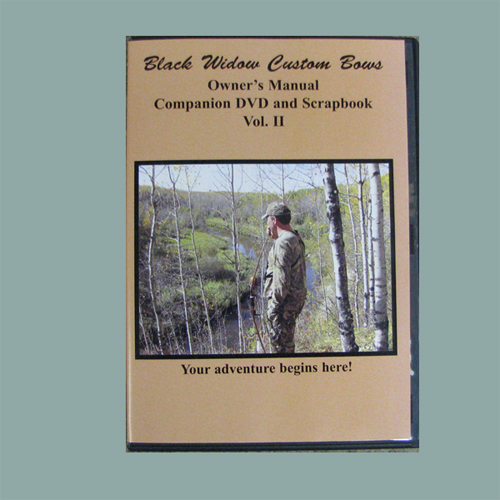 #9002 Black Widow Owners Manual DVD Vol 2 